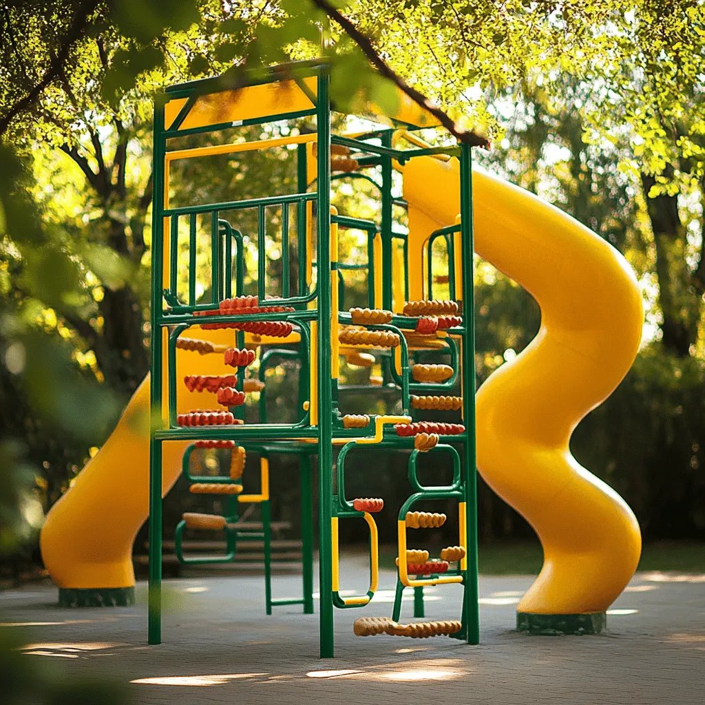 El Parque Araña es un lugar emocionante para los niños. Aquí, los más pequeños pueden escalar y jugar. La estrella del parque es su estructura de escalada. Esta estructura, hecha de acero, es muy resistente. Tiene una red de polipropileno que permite escalar con seguridad. Los colores brillantes atraen a muchos niños. Este parque es un espacio ideal para fomentar la actividad física.