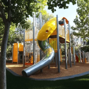 Un parque de juegos es un lugar donde los niños pueden jugar y explorar. Estos espacios tienen un propósito muy claro: divertir, educar y fomentar la actividad física. Hay diferentes tipos de parques. Algunos son solo para juegos, mientras que otros incluyen áreas para hacer picnics o descansar.