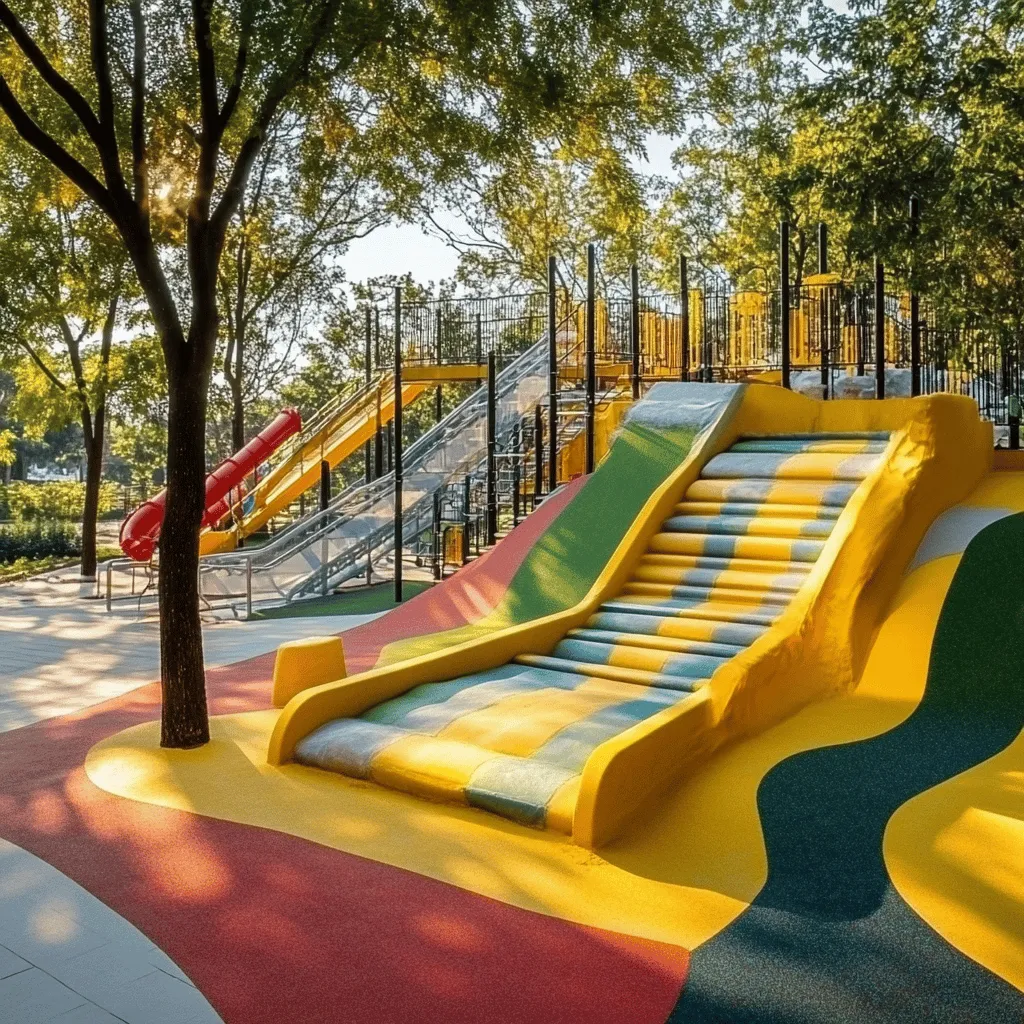 Los parques infantiles son lugares mágicos. Aquí, los niños pueden correr, jugar y ser felices. Un buen parque ofrece juegos seguros y divertidos. En esta sección, quiero hablarte sobre las características clave que deben tener los parques infantiles.