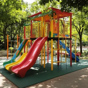 Visitar un parque infantil es una experiencia única. Los niños se divierten y los padres disfrutan del aire fresco. El juego al aire libre es esencial para el desarrollo. Aquí, los pequeños pueden correr, saltar y explorar. Esto mejora su salud física y mental. Además, fomenta la amistad y la socialización.