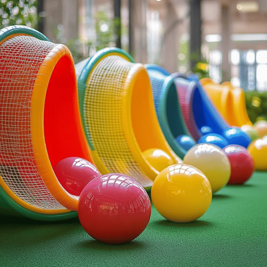 Los parques de bolas son espacios llenos de alegría. En ellos, los niños saltan, juegan y exploran. Estas áreas son como un pequeño mundo de diversión. Los niños pueden correr, reír y hacer nuevos amigos.