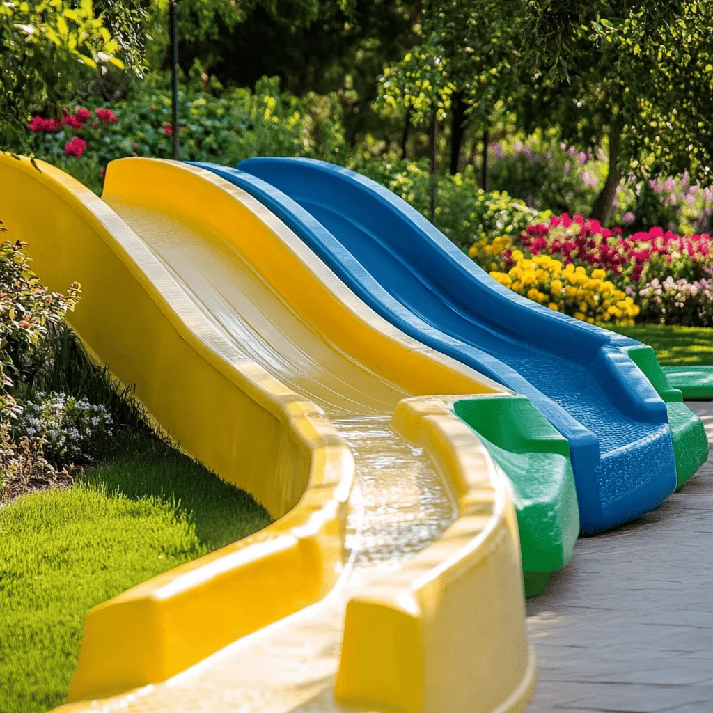 La diversión familiar en parques con toboganes es increíble. Los niños ríen y juegan sin parar. Los toboganes son un gran imán para la alegría. Al deslizarse, sienten la emoción de la velocidad. También, los toboganes ayudan a los niños a socializar. Hacer amigos es parte del juego.