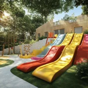 Los parques de ocio infantil son lugares mágicos. Aquí, los niños pueden jugar y explorar. Cada parque tiene su propio encanto.