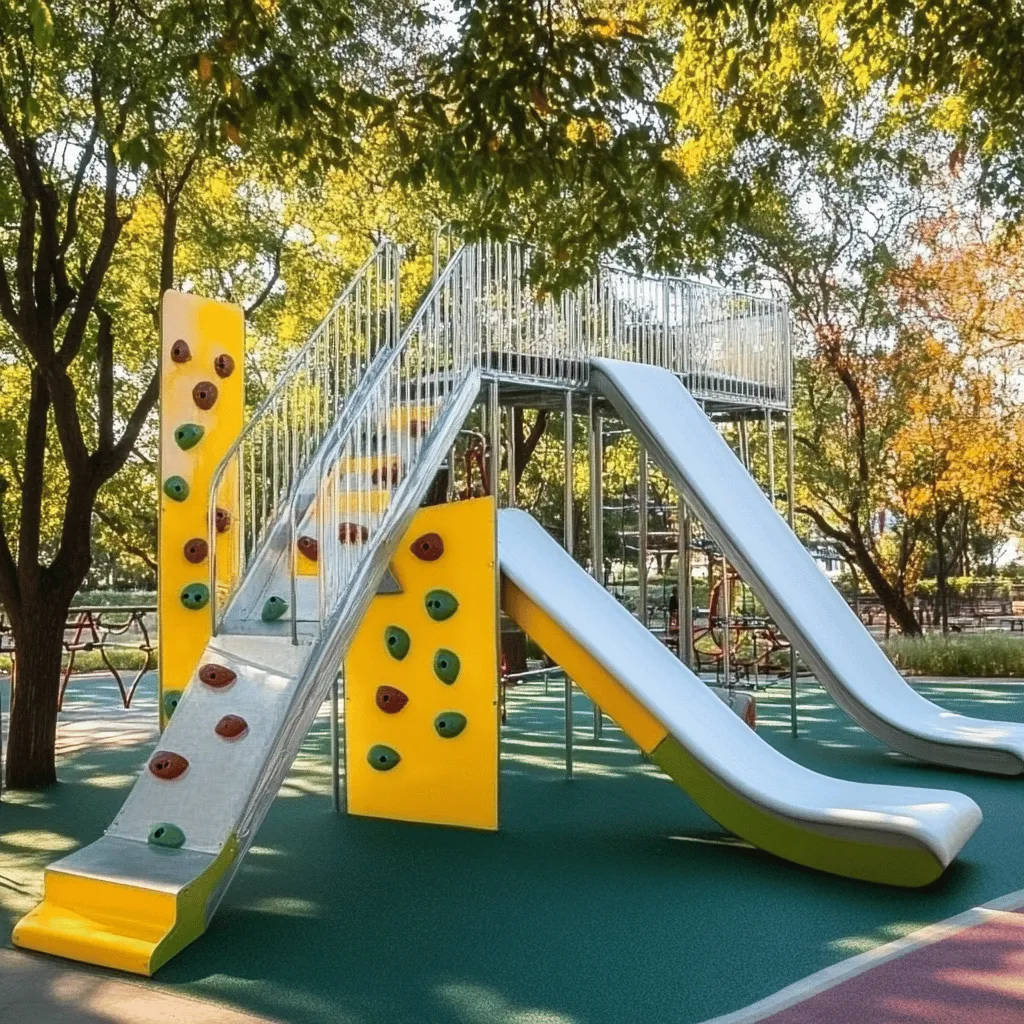 Diseñar una zona infantil segura es esencial para el desarrollo de los niños. Primero, elige un área amplia y bien iluminada. Asegúrate de que el suelo tenga una superficie suave, como caucho o arena. Esto evita lesiones al caer.