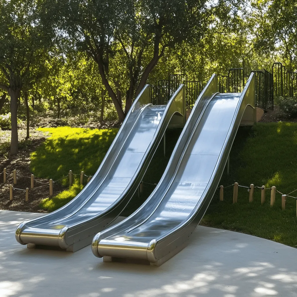 Los parques con toboganes son lugares mágicos. Aquí, los niños se ríen y juegan sin parar. Cada tobogán es una nueva aventura. Los niños suben y bajan, llenos de energía. Estos parques son clave para la diversión en familia. Jugar al aire libre trae muchos beneficios.