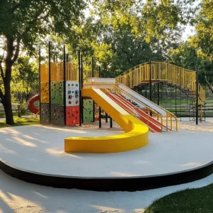 La seguridad en los parques infantiles es clave. Debemos evaluar cada rincón antes de dejar que los niños jueguen. Primero, revisamos el equipamiento. Los columpios, toboganes y estructuras deben estar en buen estado. Asegúrate de que no haya partes afiladas o rotas. También es importante observar el suelo. Debe ser suave para evitar caídas. Materiales como goma o arena son ideales.