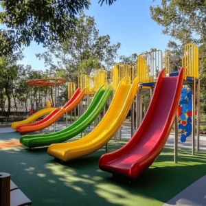Los parques infantiles son lugares mágicos. Aquí, los niños juegan, ríen y aprenden. El juego es vital para su desarrollo. Fomenta la salud, la creatividad y la socialización. Cada parque debe ser seguro y divertido.
