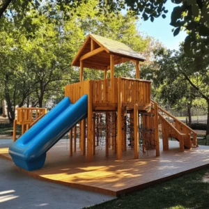 Los parques infantiles de madera son una opción popular. Elegir uno tiene varias ventajas. La madera es un material natural y duradero. Además, es estéticamente agradable y se adapta bien a cualquier entorno.