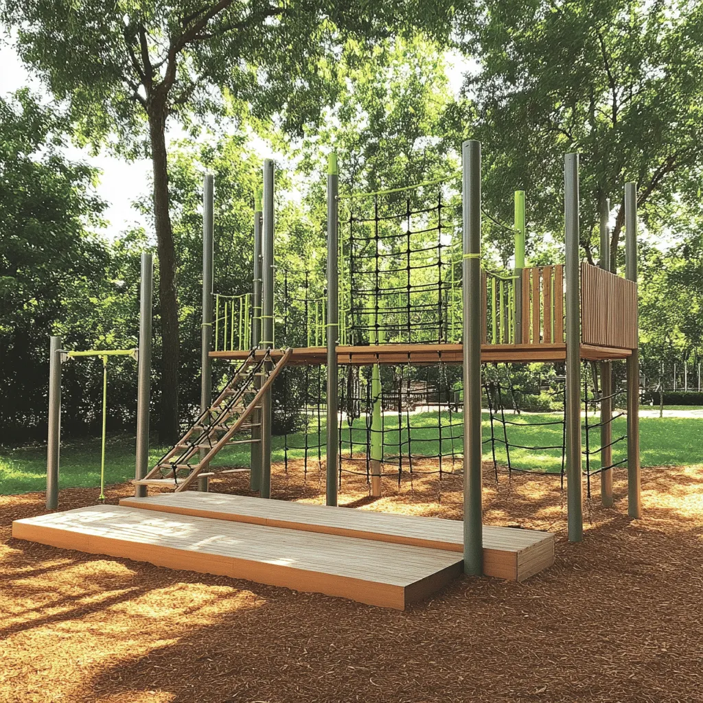 Los parques infantiles con tirolinas son espacios donde la diversión se mezcla con la aventura. Estos parques ofrecen a los niños la oportunidad de deslizarse por una cuerda, sintiendo la emoción del viento en su cara. Las tirolinas son un gran atractivo en estos lugares.