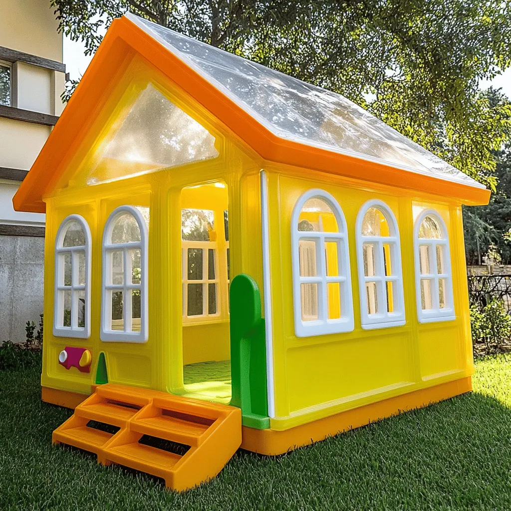 Una casa de niños es un lugar mágico. Aquí, los pequeños pueden jugar y aprender. Estas casas ofrecen un espacio seguro y divertido. Los niños pueden explorar con amigos y usar su imaginación.